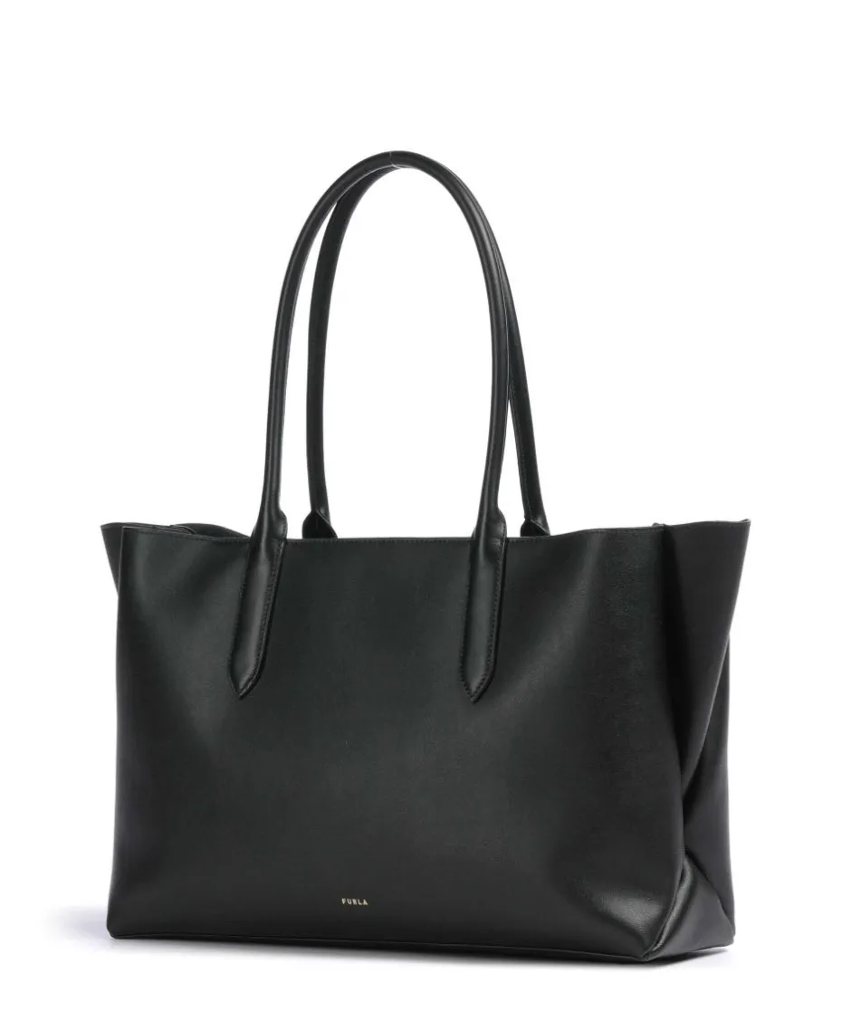 Furla Tote Bags-Meridiana L Tote bag fine grain leather