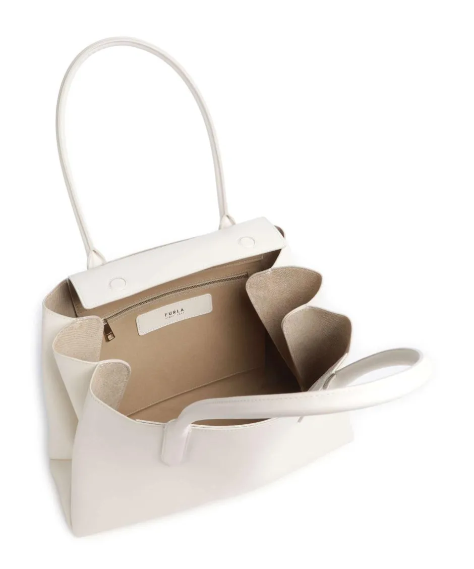 Furla Tote Bags-Meridiana L Tote bag fine grain leather