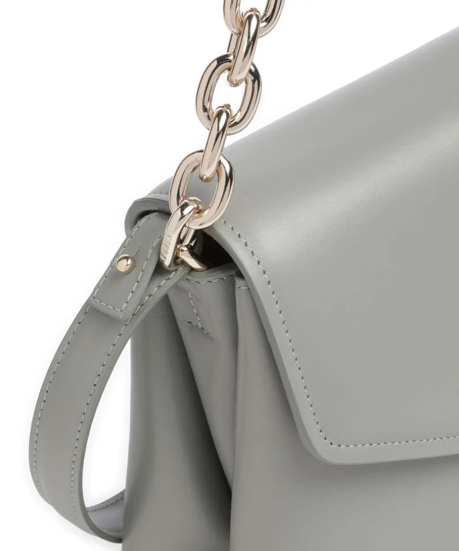 Furla Shoulder Bags-Meridiana M Shoulder bag softly grained calfskin