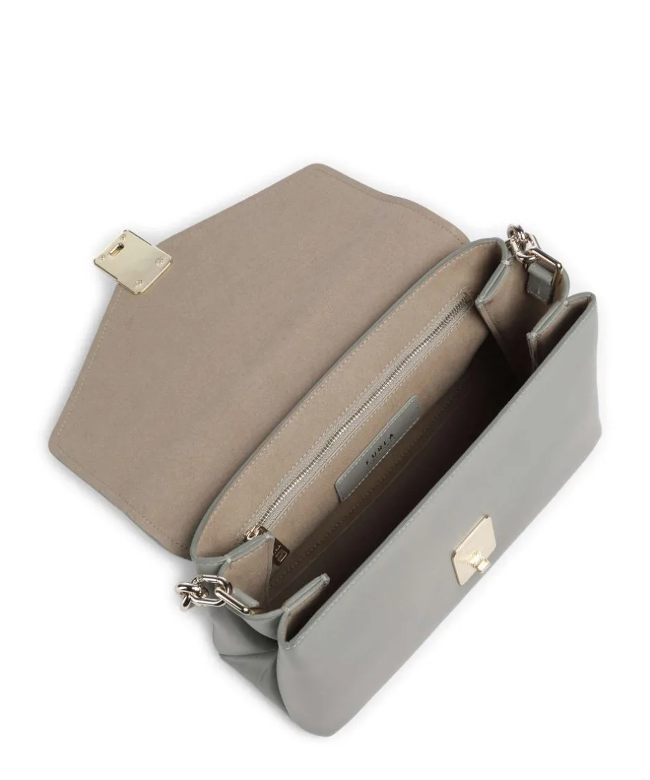Furla Shoulder Bags-Meridiana M Shoulder bag softly grained calfskin