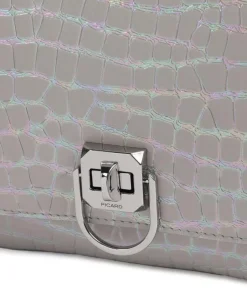Picard Crossbody Bags-Mermaid Crossbody bag embossed cow leather