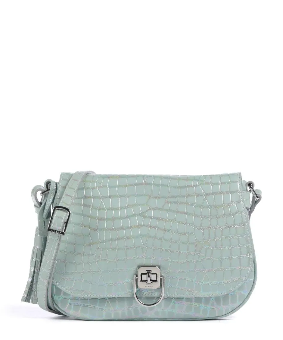 Picard Crossbody Bags-Mermaid Crossbody bag embossed cow leather