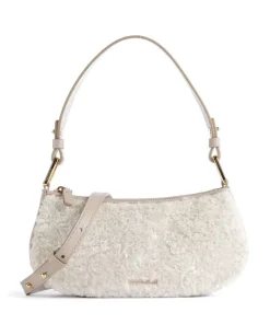 Coccinelle Shoulder Bags|Crossbody Bags-Merveille Astrakan Shoulder bag grained cow leather, faux fur