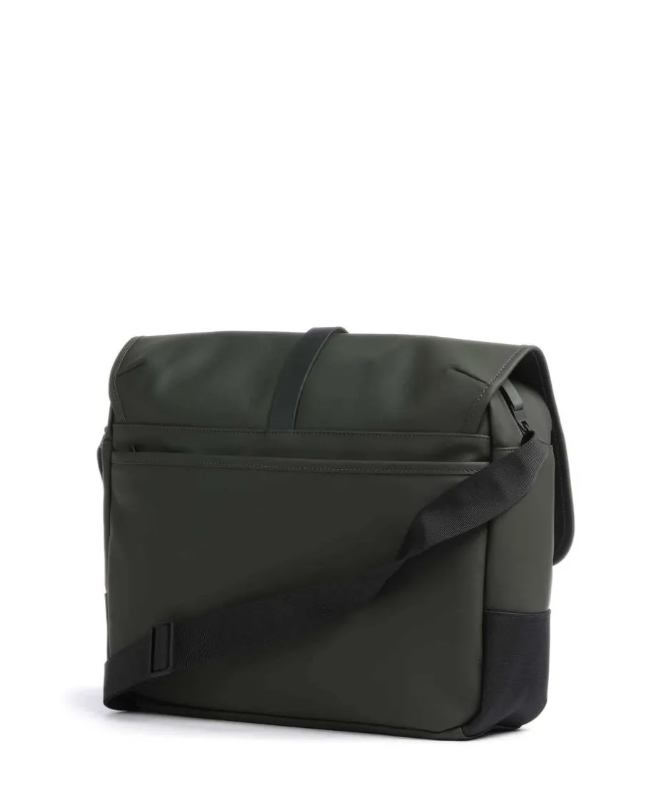 Rains Business- & Laptop Bags|Crossbody Bags-Messenger bag 16″ polyurethane, polyester