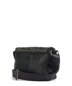 Depeche Crossbody Bags-Metal Memory Crossbody bag grained cow leather