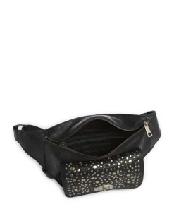 Depeche Fanny Packs|Crossbody Bags-Metal Memory Fanny pack grained cow leather