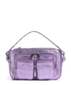 Núnoo Clutch & Evening Bags|Handbags-Metallic Helena Crossbody bag grained leather