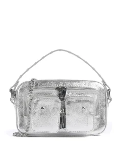 Núnoo Handbags|Crossbody Bags-Metallic Helena Crossbody bag grained leather
