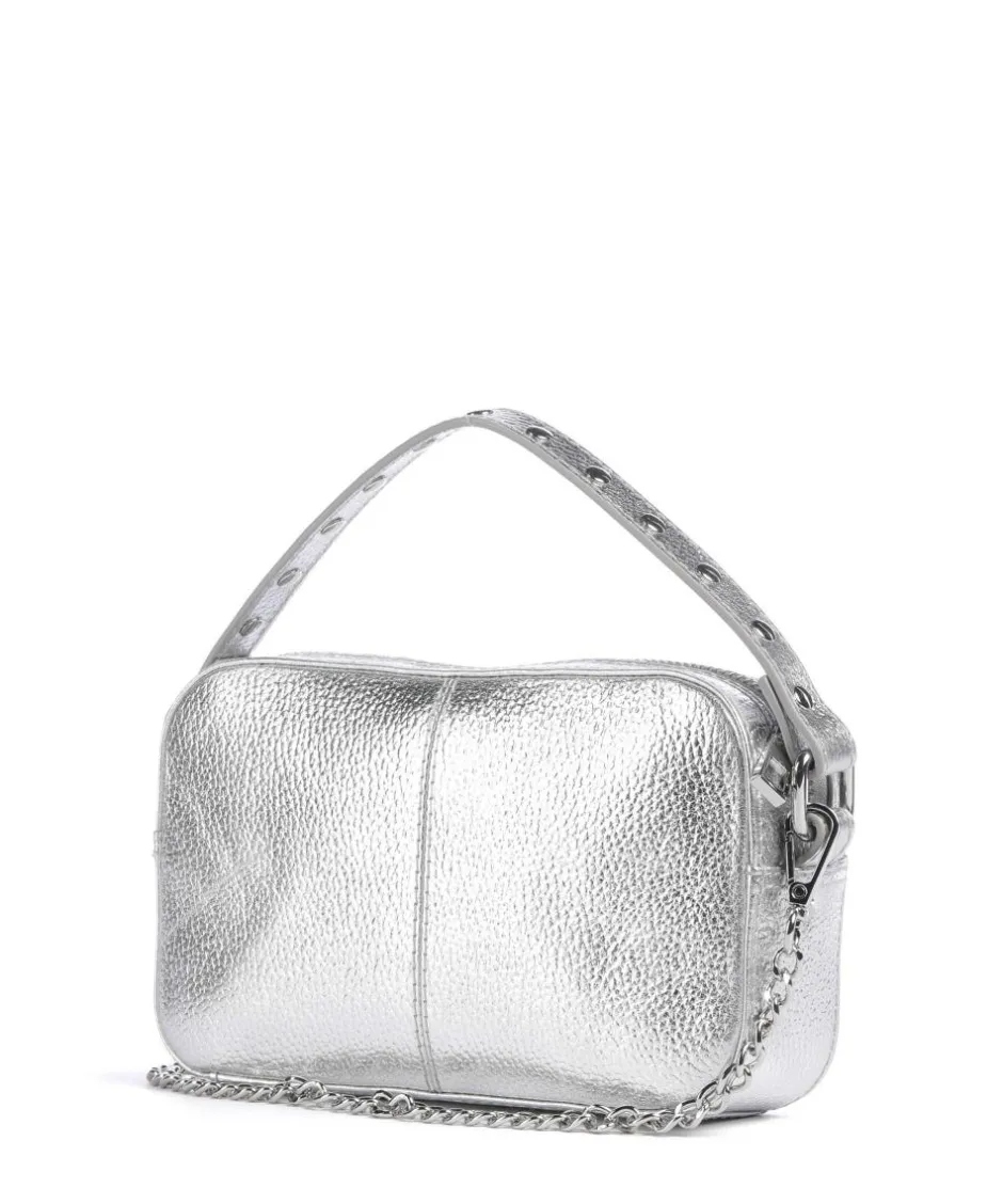 Núnoo Handbags|Crossbody Bags-Metallic Helena Crossbody bag grained leather