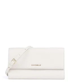 Coccinelle Wallets|Crossbody Bags-Metallic Soft Wallet leather