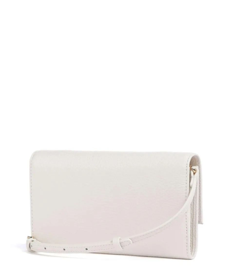 Coccinelle Wallets|Crossbody Bags-Metallic Soft Wallet leather