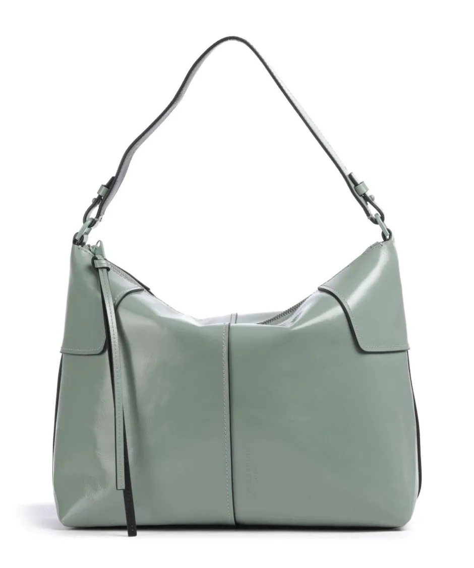 Liebeskind Shoulder Bags|Hobo Bags-Mila Lack Distressed M Hobo bag cow leather