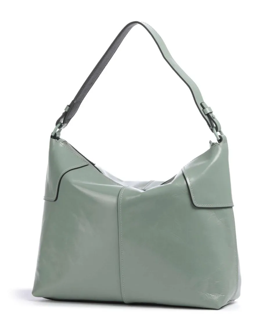 Liebeskind Shoulder Bags|Hobo Bags-Mila Lack Distressed M Hobo bag cow leather