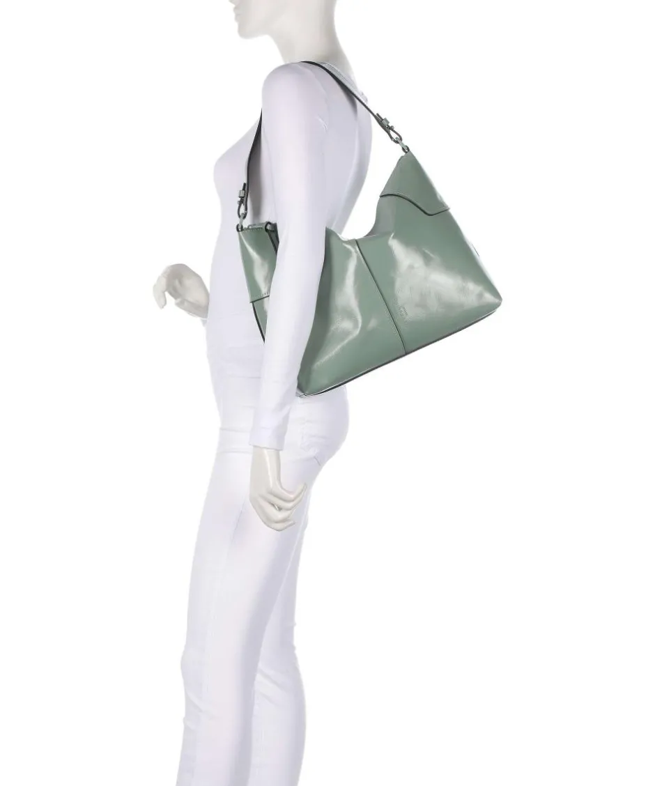 Liebeskind Shoulder Bags|Hobo Bags-Mila Lack Distressed M Hobo bag cow leather