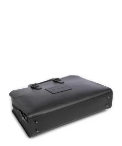 Emporio Armani Business- & Laptop Bags-Milano Briefcase 14″ grained cow leather