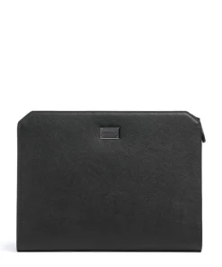 Emporio Armani Business- & Laptop Bags-Milano Laptop case 13″ grained cow leather