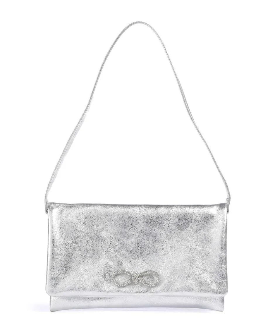 Abro Clutch & Evening Bags|Shoulder Bags-Mimosa Strass Shoulder bag grained leather