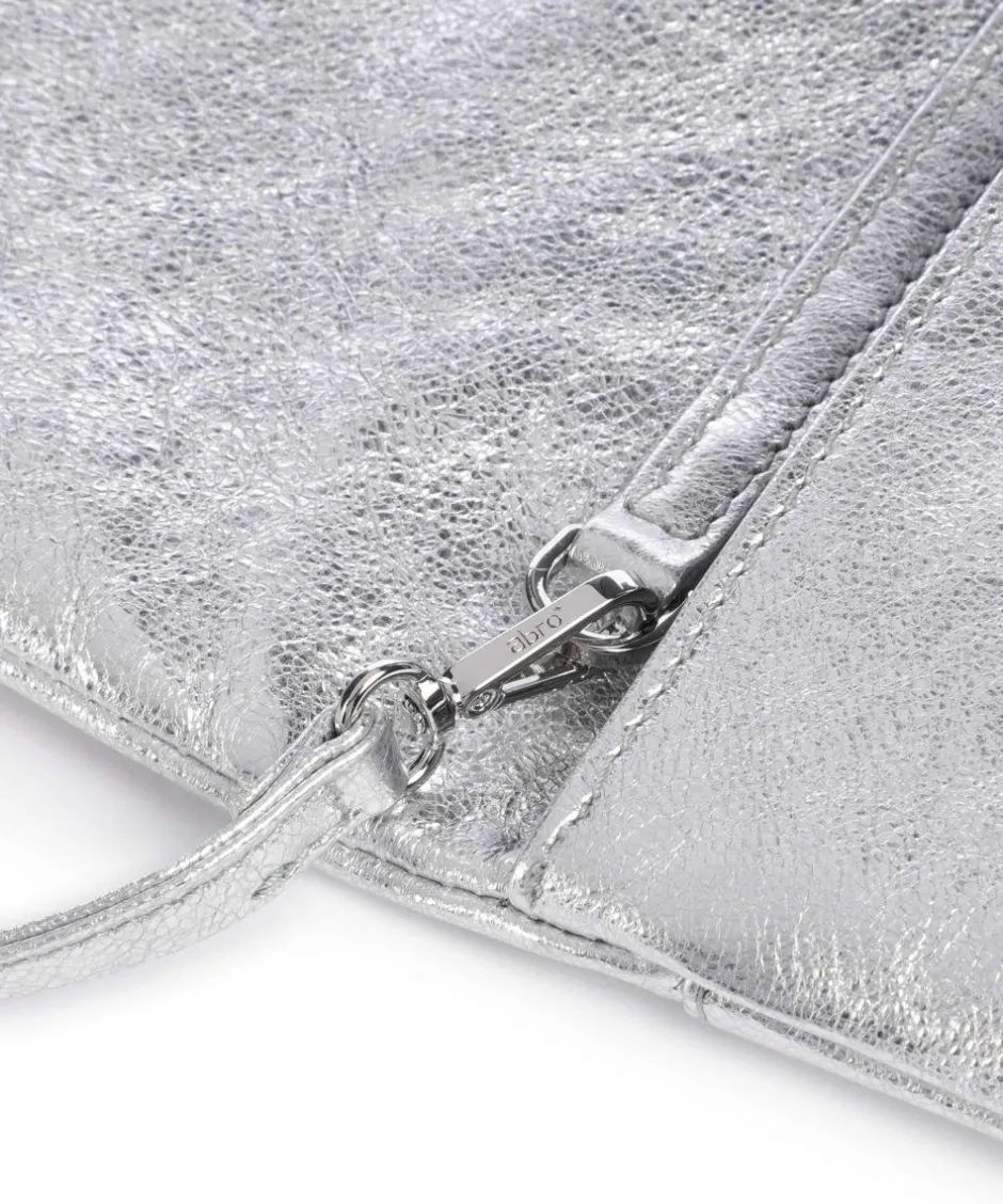 Abro Clutch & Evening Bags|Shoulder Bags-Mimosa Strass Shoulder bag grained leather