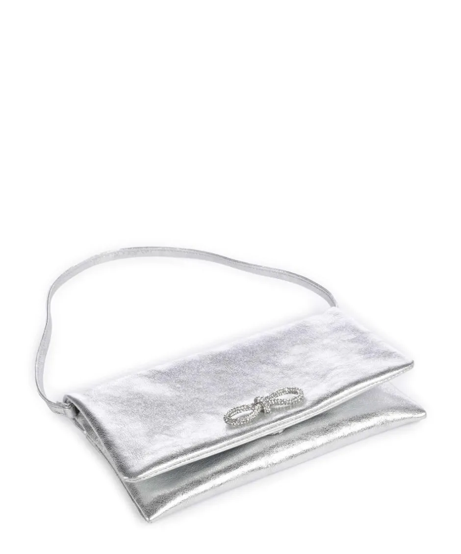 Abro Clutch & Evening Bags|Shoulder Bags-Mimosa Strass Shoulder bag grained leather