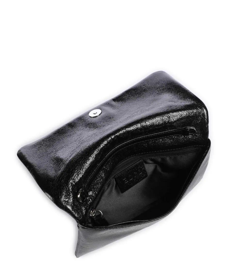Abro Clutch & Evening Bags|Shoulder Bags-Mimosa Strass Shoulder bag grained leather