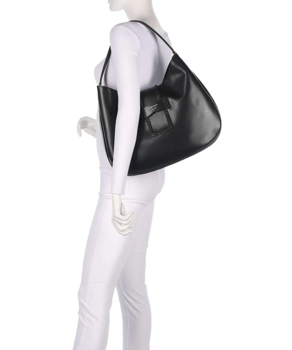 Emporio Armani Shoulder Bags|Hobo Bags-Mina Hobo bag fine grain cow leather