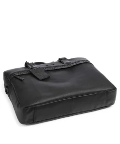 Burkely Business- & Laptop Bags-Minimal Mason Briefcase 15″ grained leather