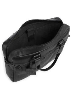 Burkely Business- & Laptop Bags-Minimal Mason Briefcase 15″ grained leather