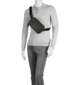 Burkely Crossbody Bags-Minimal Mason Crossbody bag grained leather