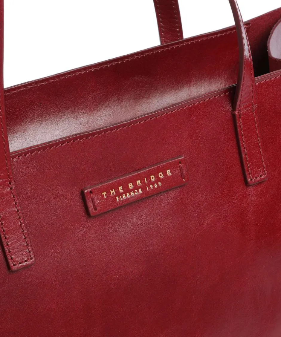 The Bridge Tote Bags-Mirra Tote bag fine grain cow leather