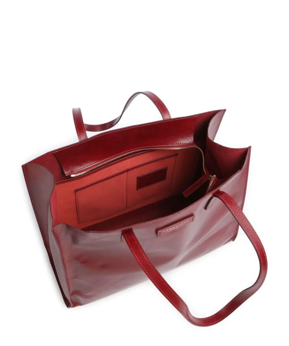 The Bridge Tote Bags-Mirra Tote bag fine grain cow leather