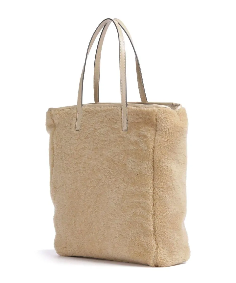 The Bridge Tote Bags-Mirra Wow Tote bag fur, cow leather