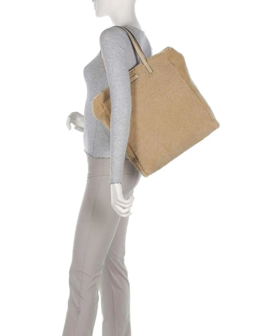 The Bridge Tote Bags-Mirra Wow Tote bag fur, cow leather