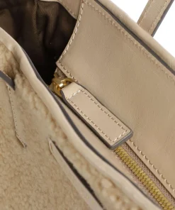 The Bridge Tote Bags-Mirra Wow Tote bag fur, cow leather