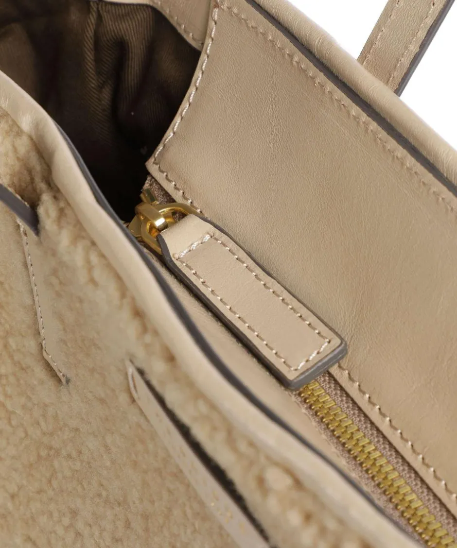 The Bridge Tote Bags-Mirra Wow Tote bag fur, cow leather