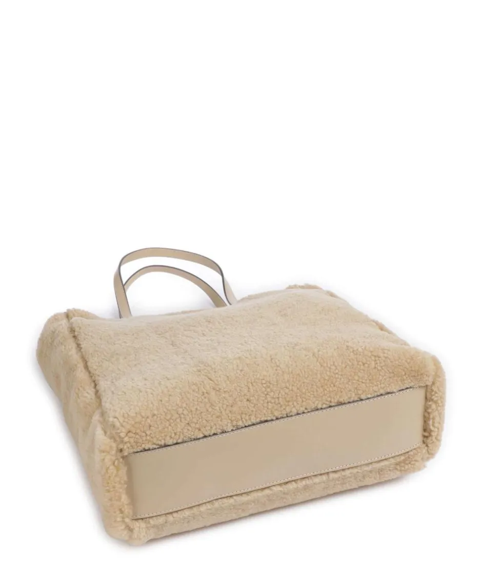 The Bridge Tote Bags-Mirra Wow Tote bag fur, cow leather