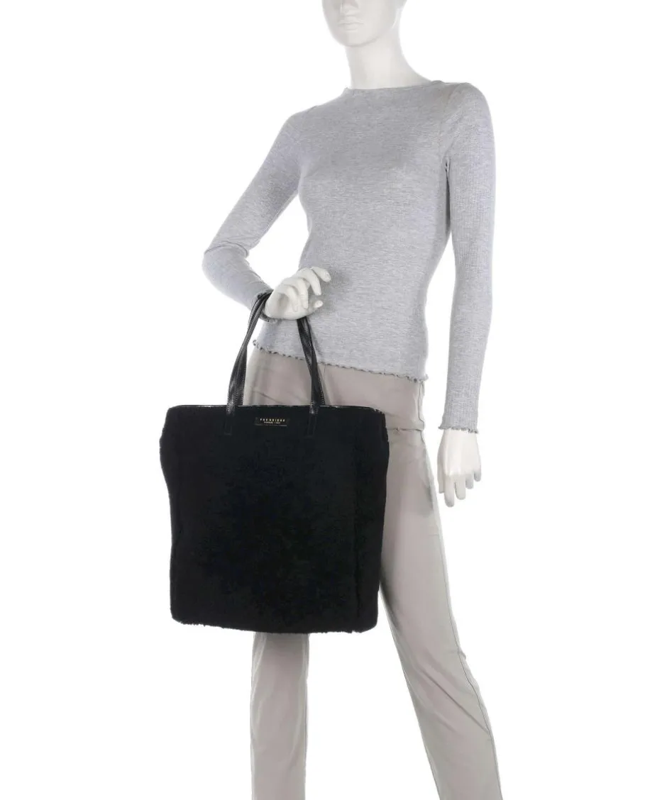 The Bridge Tote Bags-Mirra Wow Tote bag fur, cow leather