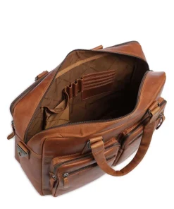 The Chesterfield Brand Business- & Laptop Bags-Misha Briefcase 17″ pull-up cow leather