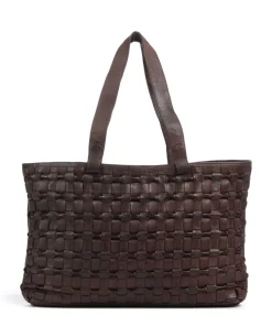 Depeche Tote Bags-Modern Handcraft Tote bag grained leather