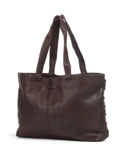 Depeche Tote Bags-Modern Handcraft Tote bag grained leather