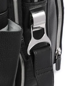 Piquadro Business- & Laptop Bags-Modus Briefcase 16″ grained cow leather