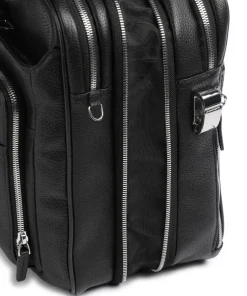 Piquadro Business- & Laptop Bags-Modus Briefcase 16″ grained cow leather