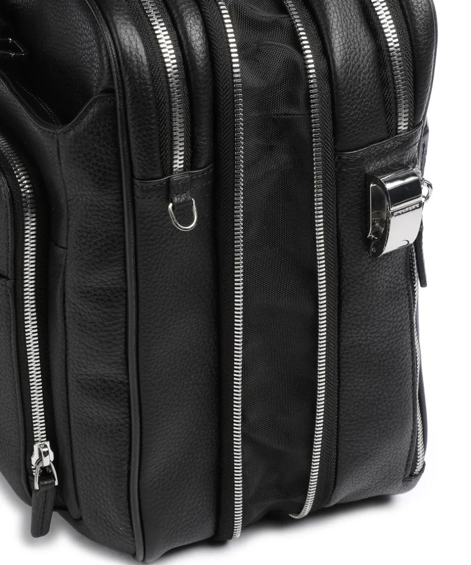 Piquadro Business- & Laptop Bags-Modus Briefcase 16″ grained cow leather