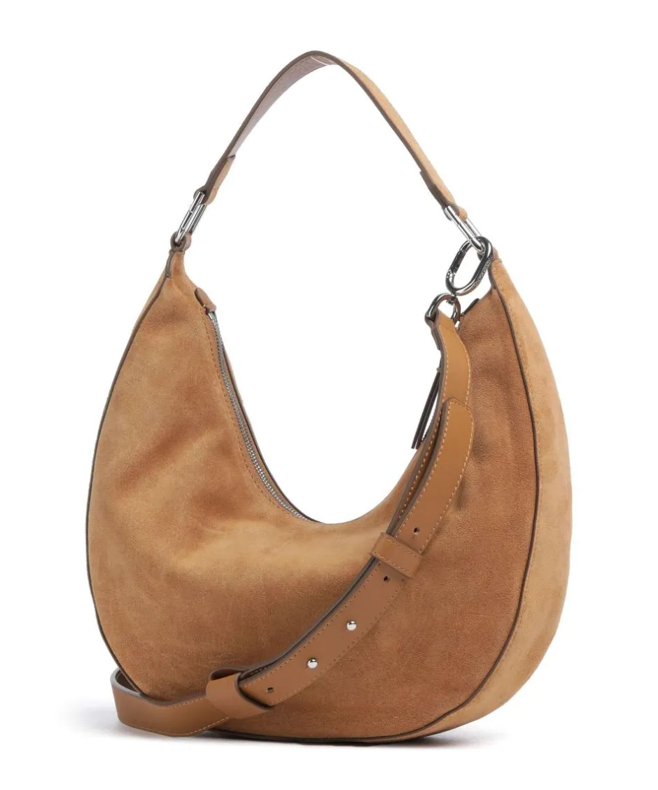 Marc O Shoulder Bags|Hobo Bags-Moira S Hobo bag brushed calfskin