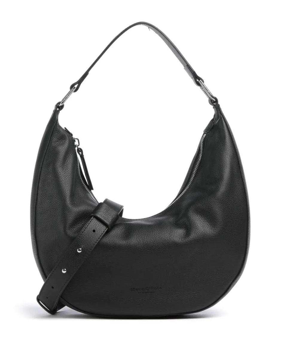 Marc O Shoulder Bags|Hobo Bags-Moira S Hobo bag grained cow leather