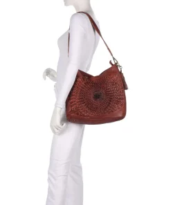 Taschendieb Wien Shoulder Bags|Hobo Bags-Mondweg 3 Hobo bag grained cow leather