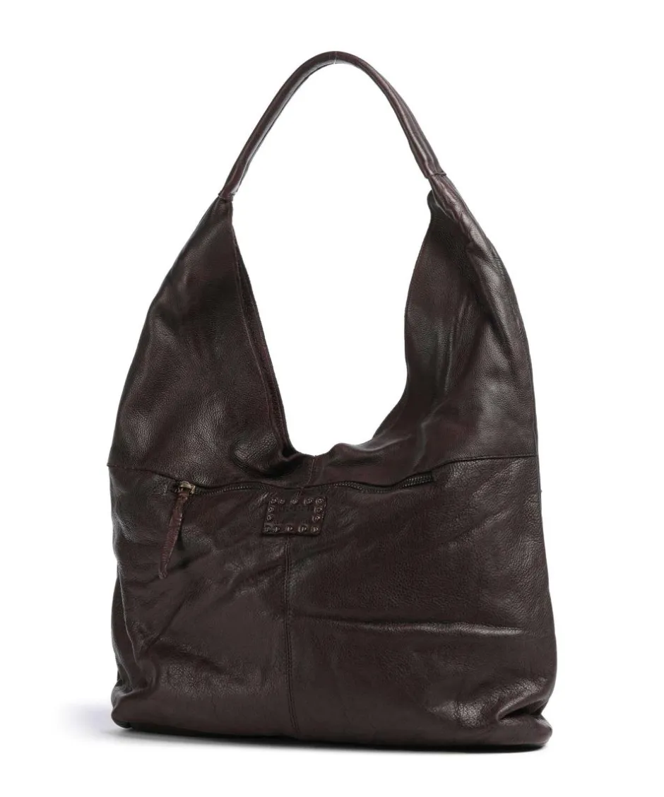 Taschendieb Wien Shoulder Bags|Hobo Bags-Mondweg 1 Hobo bag grained cow leather