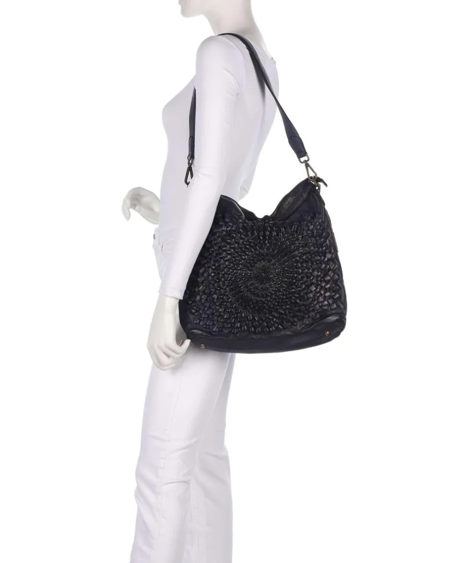 Taschendieb Wien Shoulder Bags|Hobo Bags-Mondweg 3 Hobo bag grained cow leather