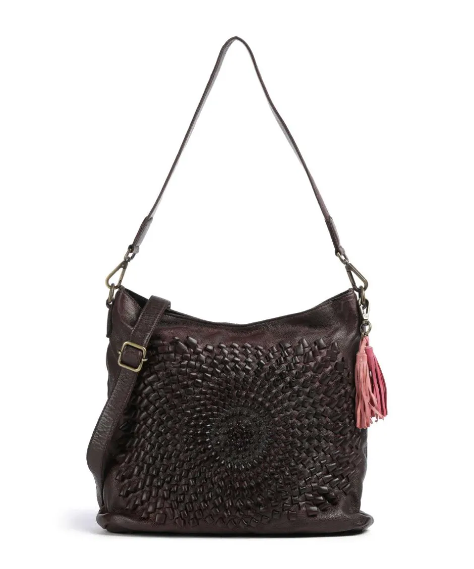 Taschendieb Wien Shoulder Bags|Hobo Bags-Mondweg 3 Hobo bag grained cow leather