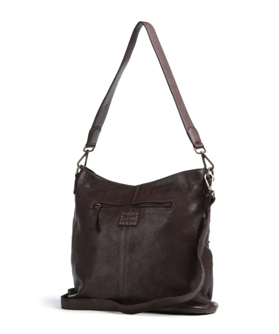 Taschendieb Wien Shoulder Bags|Hobo Bags-Mondweg 3 Hobo bag grained cow leather