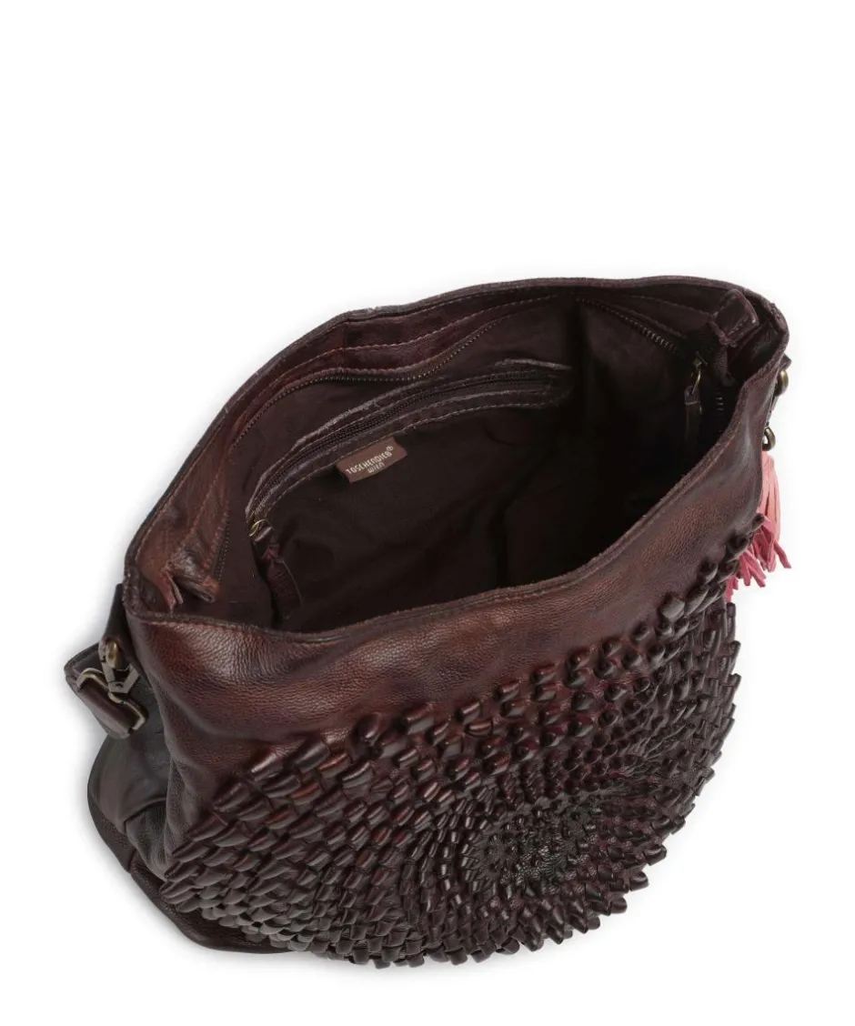 Taschendieb Wien Shoulder Bags|Hobo Bags-Mondweg 3 Hobo bag grained cow leather